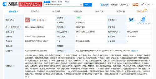 哈啰出行在京成立網(wǎng)絡科技新公司，注冊資本達1000萬美元聚焦信息技術咨詢